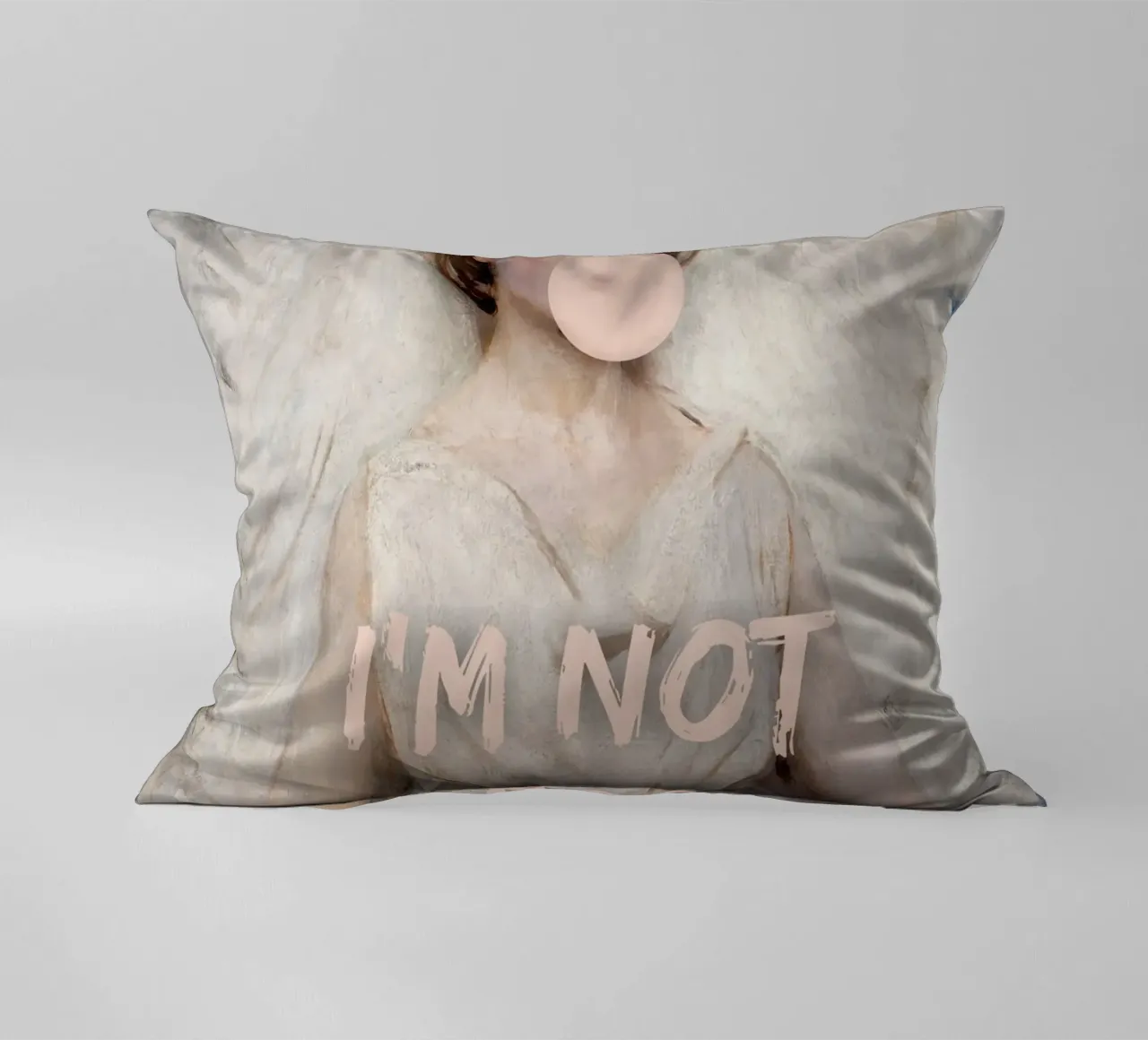 "Non per tutti" - Pop Art, Remix classico, Empowerment, An cuscino da NorwesClub