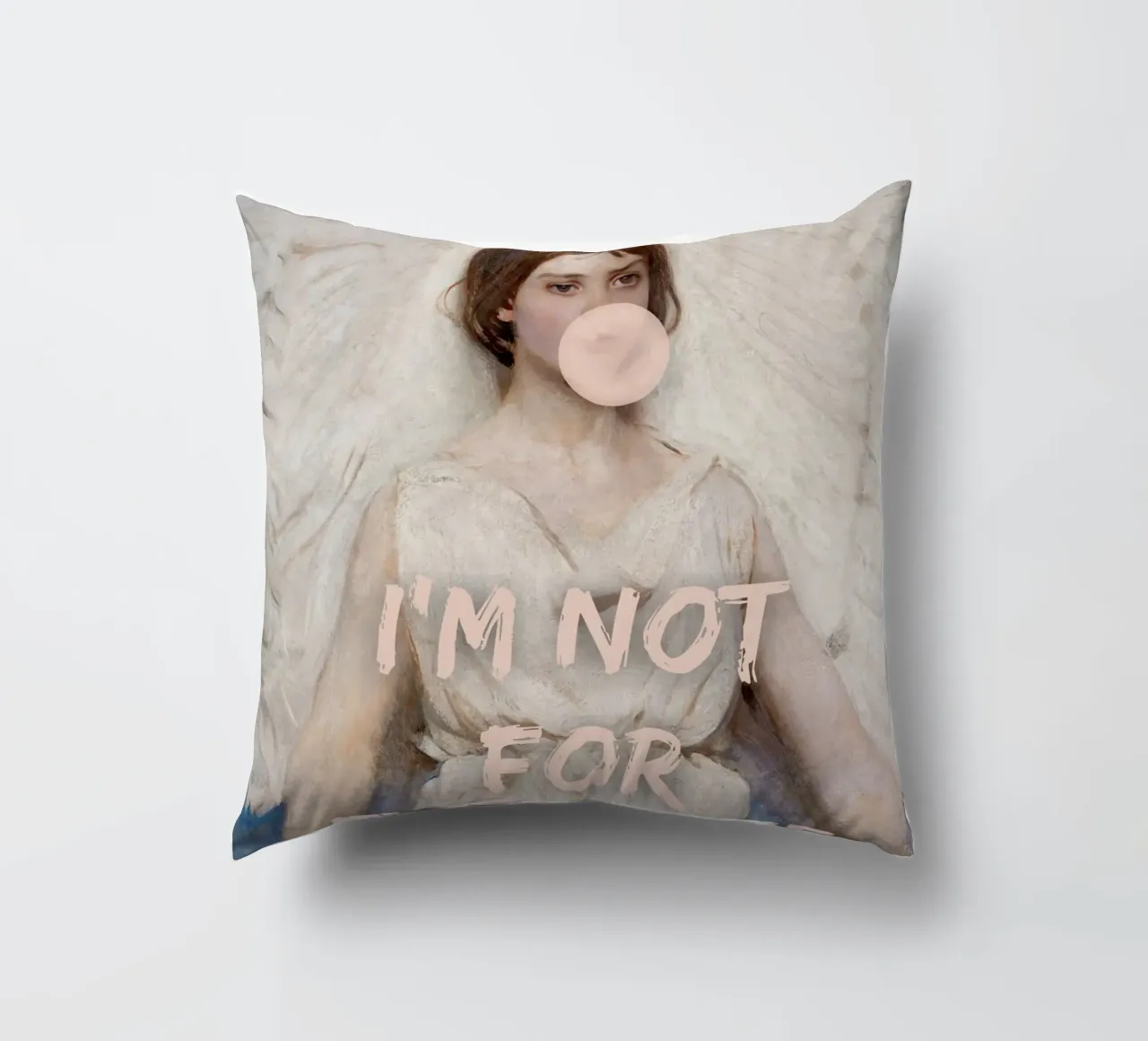 "Non per tutti" - Pop Art, Remix classico, Empowerment, An cuscino da NorwesClub