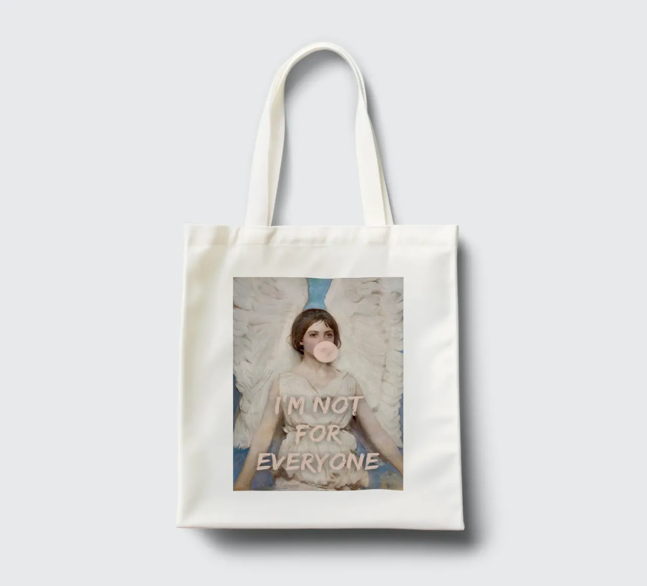 "Non per tutti" - Pop Art, Remix classico, Empowerment, An borsa in juta da NorwesClub