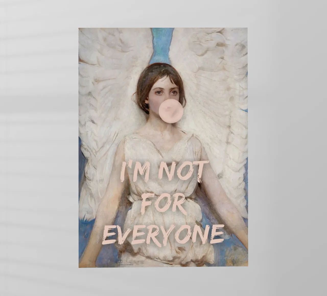 "Non per tutti" - Pop Art, Remix classico, Empowerment, An pellicola backlit da NorwesClub