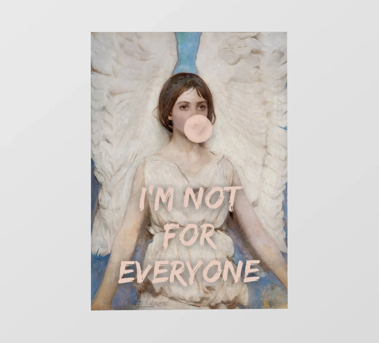 "Non per tutti" - Pop Art, Remix classico, Empowerment, An pellicola backlit da NorwesClub