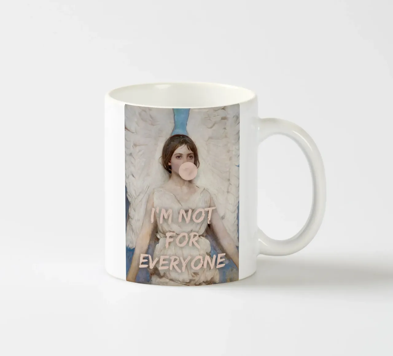 "Non per tutti" - Pop Art, Remix classico, Empowerment, An tazza in ceramica da NorwesClub