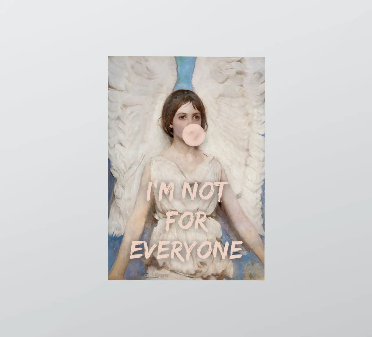 "Non per tutti" - Pop Art, Remix classico, Empowerment, An adesivo da NorwesClub