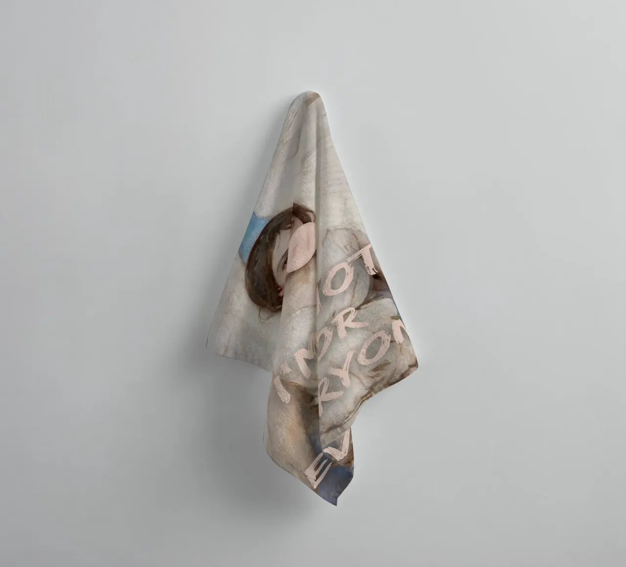 "Non per tutti" - Pop Art, Remix classico, Empowerment, An asciugamano da bagno da NorwesClub