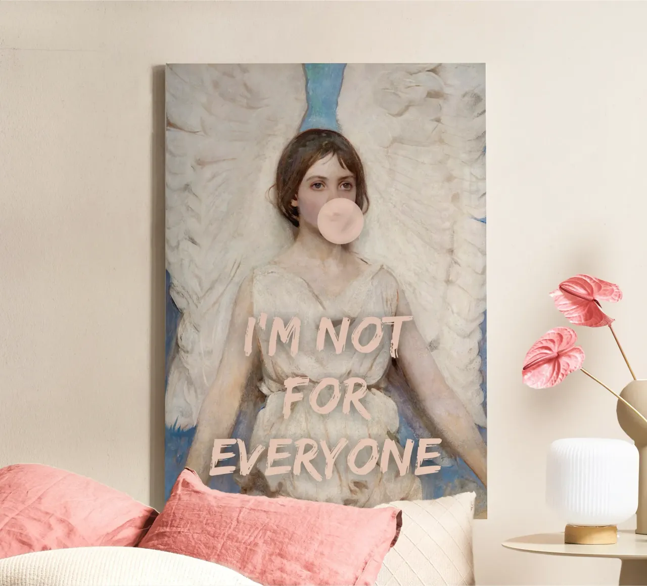 "Non per tutti" - Pop Art, Remix classico, Empowerment, An tela da NorwesClub