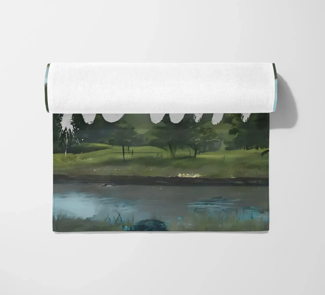 "No Wifi - Riverside" - Mokaky, Paesaggio, Digital Detox, Se telo mare da NorwesClub