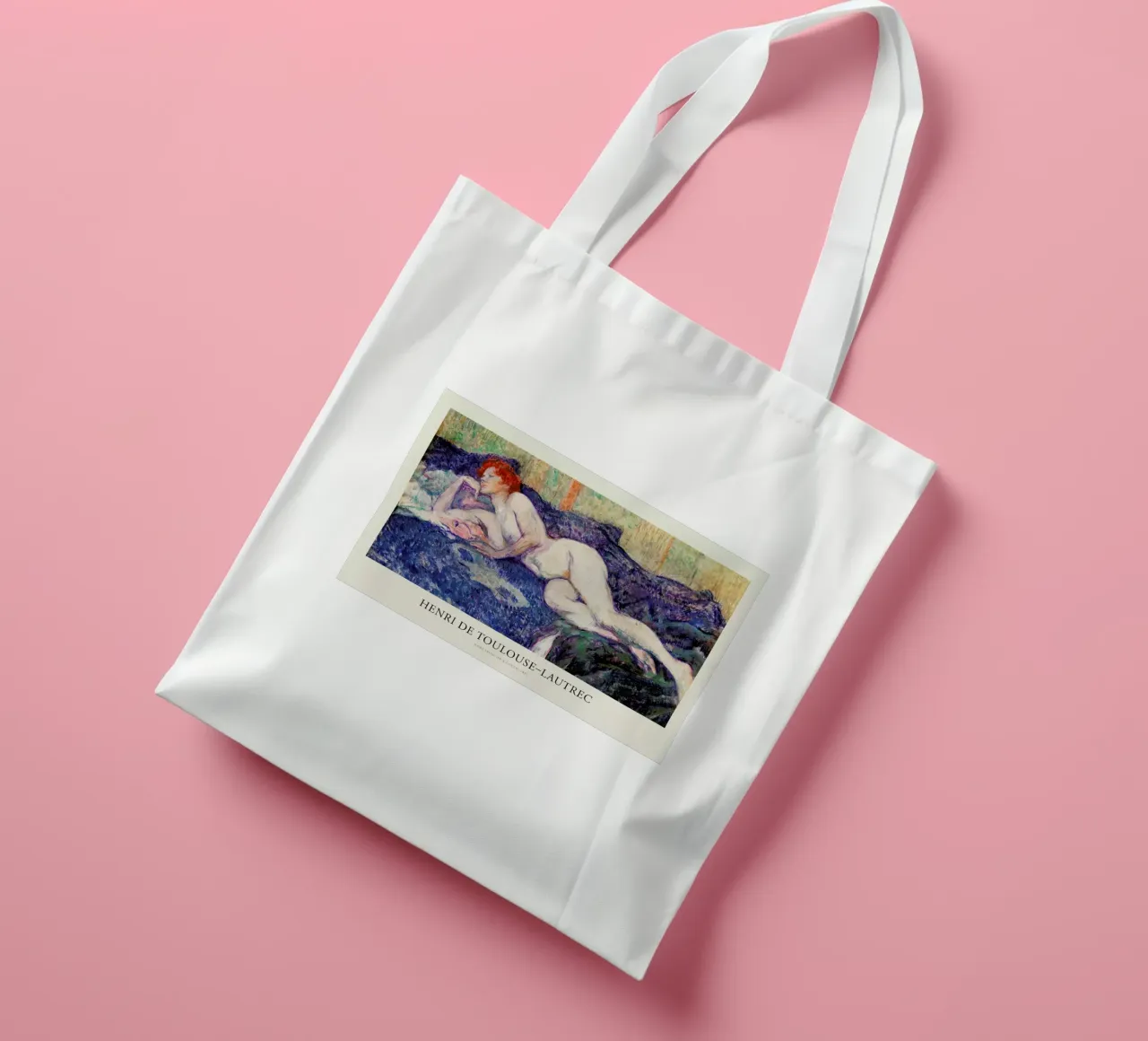 Toulouse-Lautrec - Nude Lying on a Couch tote bag by Vintage by JUNIQE