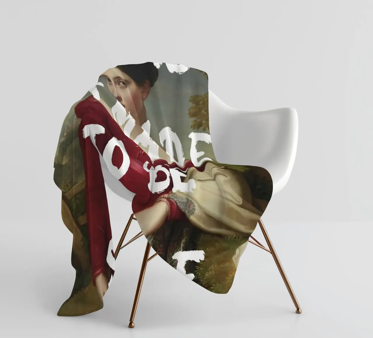 "Not Subtle" - Remix classico, empowerment, dichiarazione audace, T coperta in pile da NorwesClub