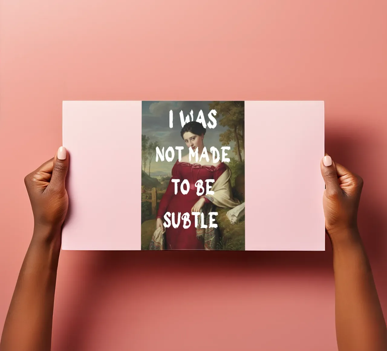 "Not Subtle" - Klassischer Remix, Empowerment, mutiges Statement, T Stickerbogen von NorwesClub