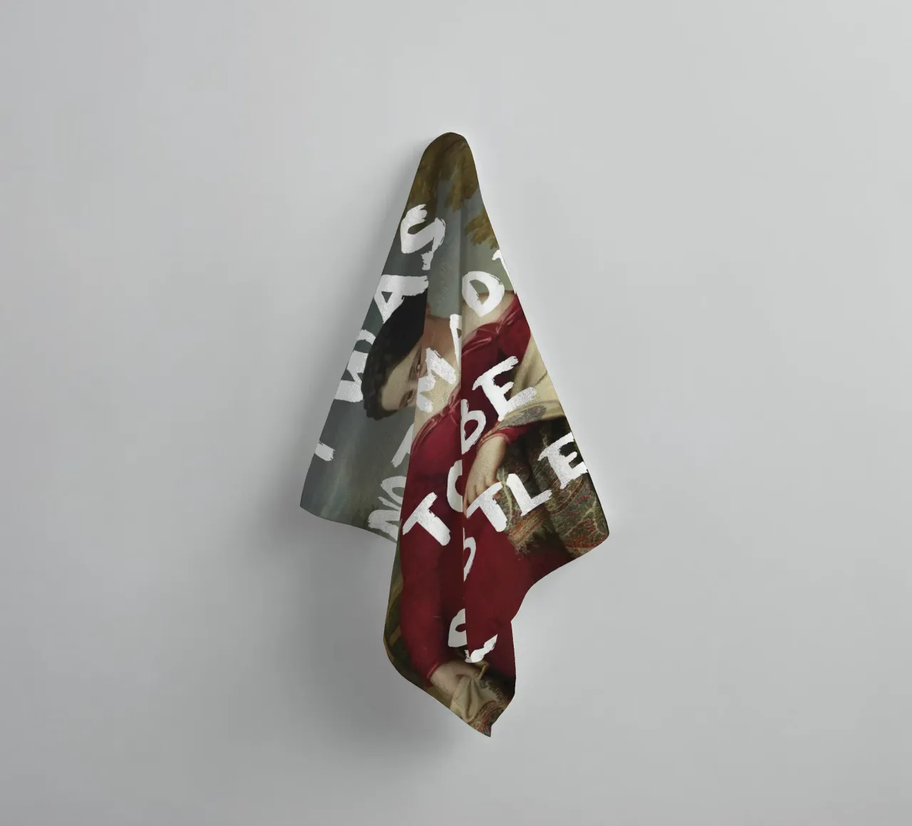 "Not Subtle" - Remix classico, empowerment, dichiarazione audace, T asciugamano da bagno da NorwesClub