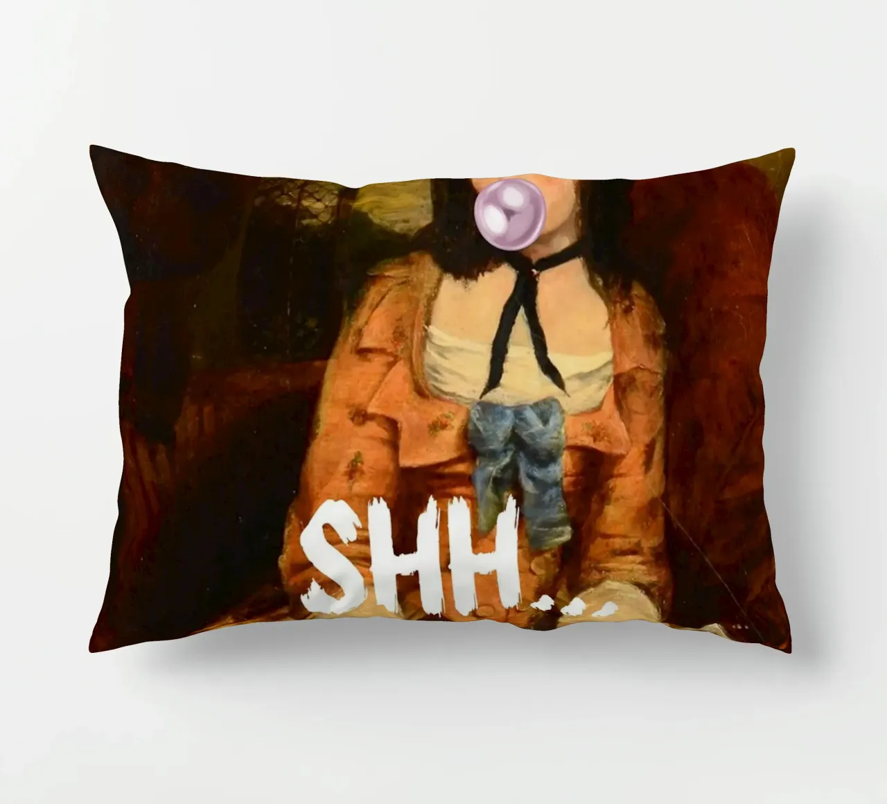 "Shh... sto leggendo" - Pop Art, Remix classico, Umoristico, Boo cuscino da NorwesClub