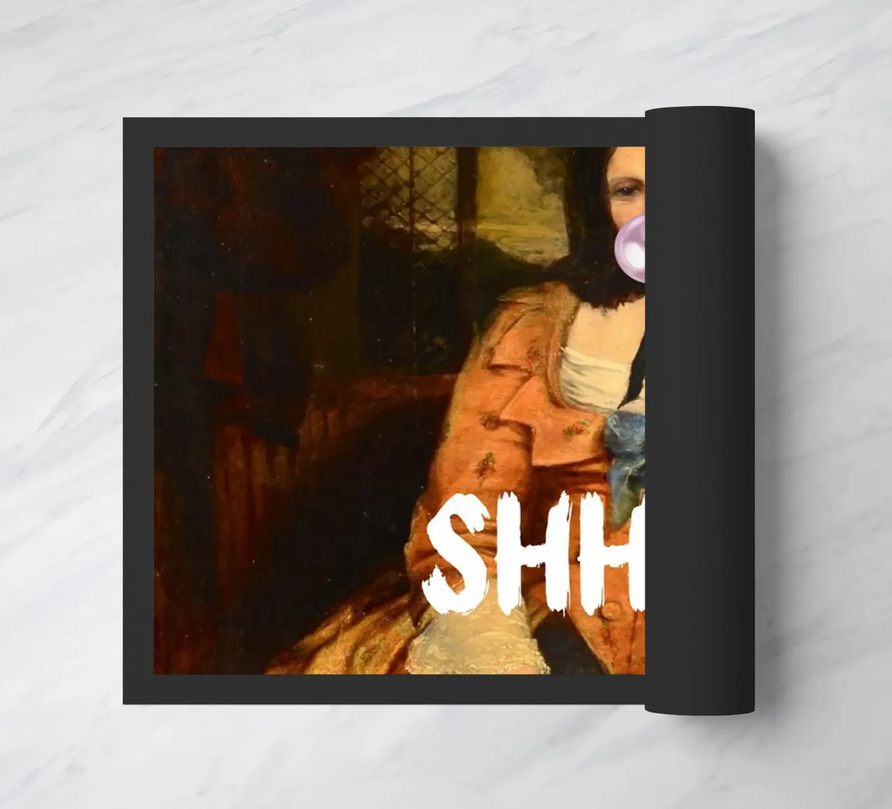 "Shh... sto leggendo" - Pop Art, Remix classico, Umoristico, Boo zerbino da NorwesClub