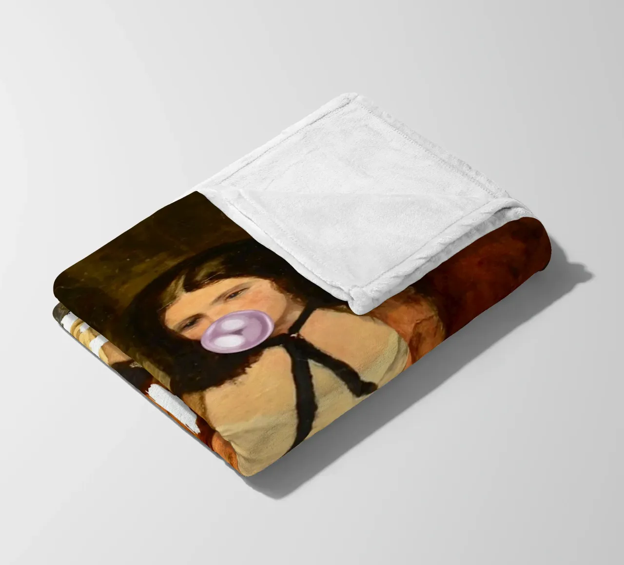 "Shh... sto leggendo" - Pop Art, Remix classico, Umoristico, Boo coperta in pile da NorwesClub