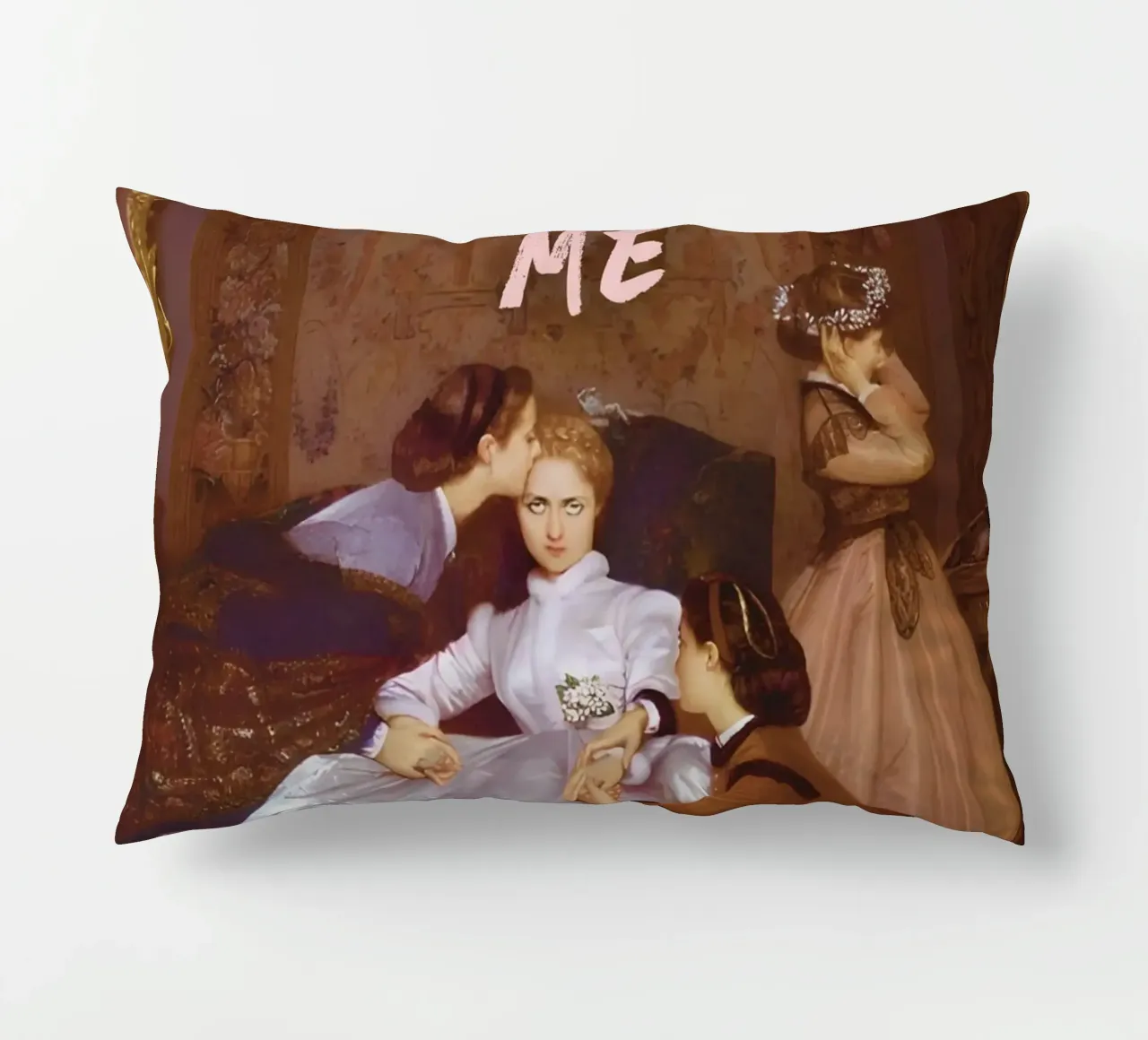 "Don't Impress Me" - Remix classico, arte pop, umorismo, audacia cuscino da NorwesClub