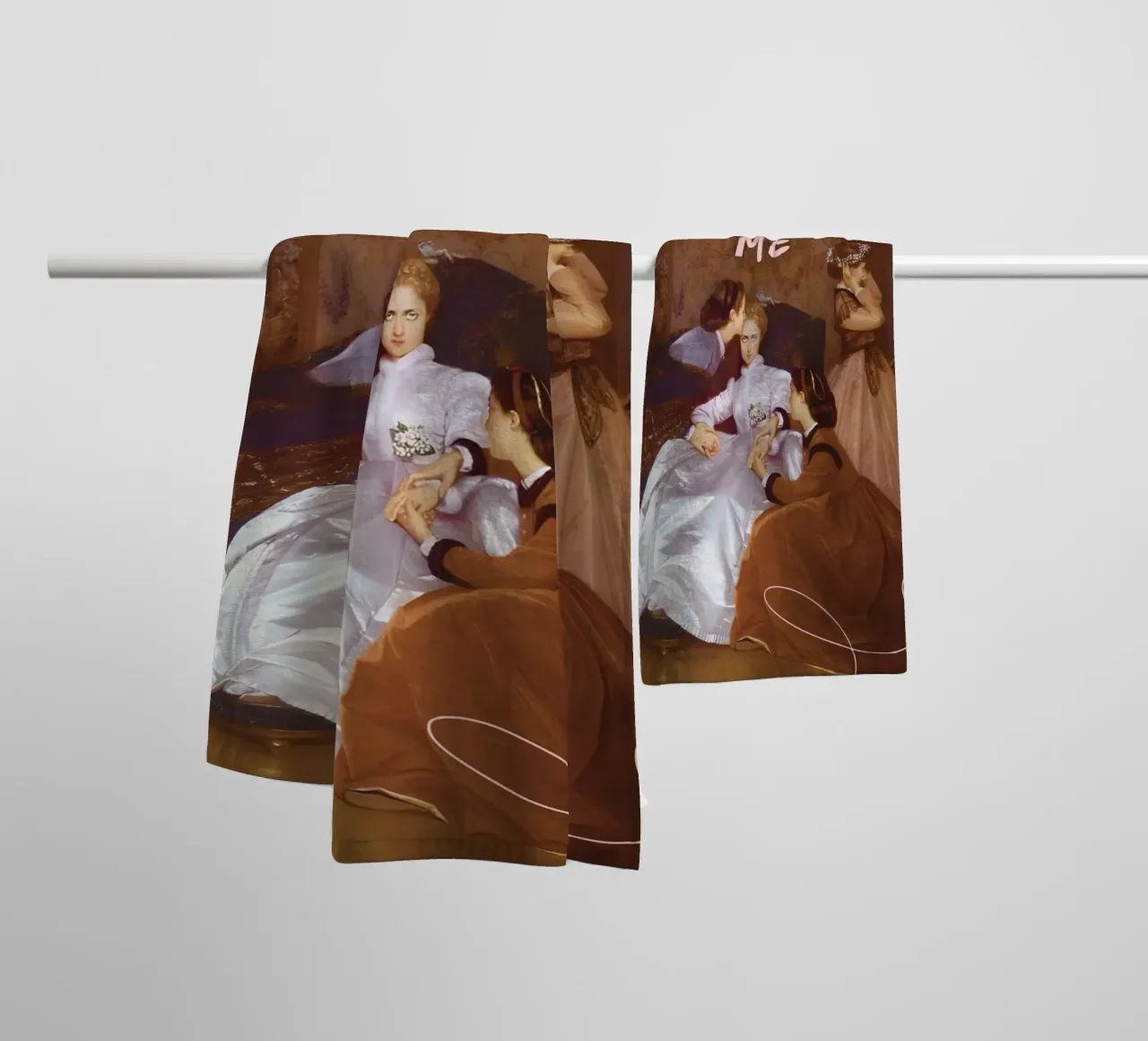 "Don't Impress Me" - Remix classico, arte pop, umorismo, audacia asciugamano da bagno da NorwesClub