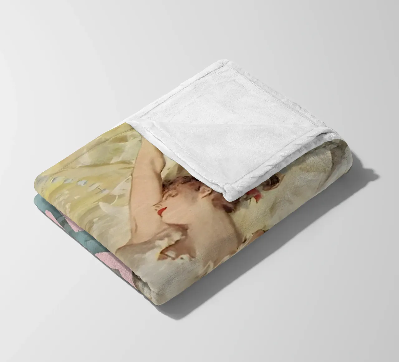 "Woke Up Like This" - Pop Art, Remix classico, Glamour, Trend coperta in pile da NorwesClub