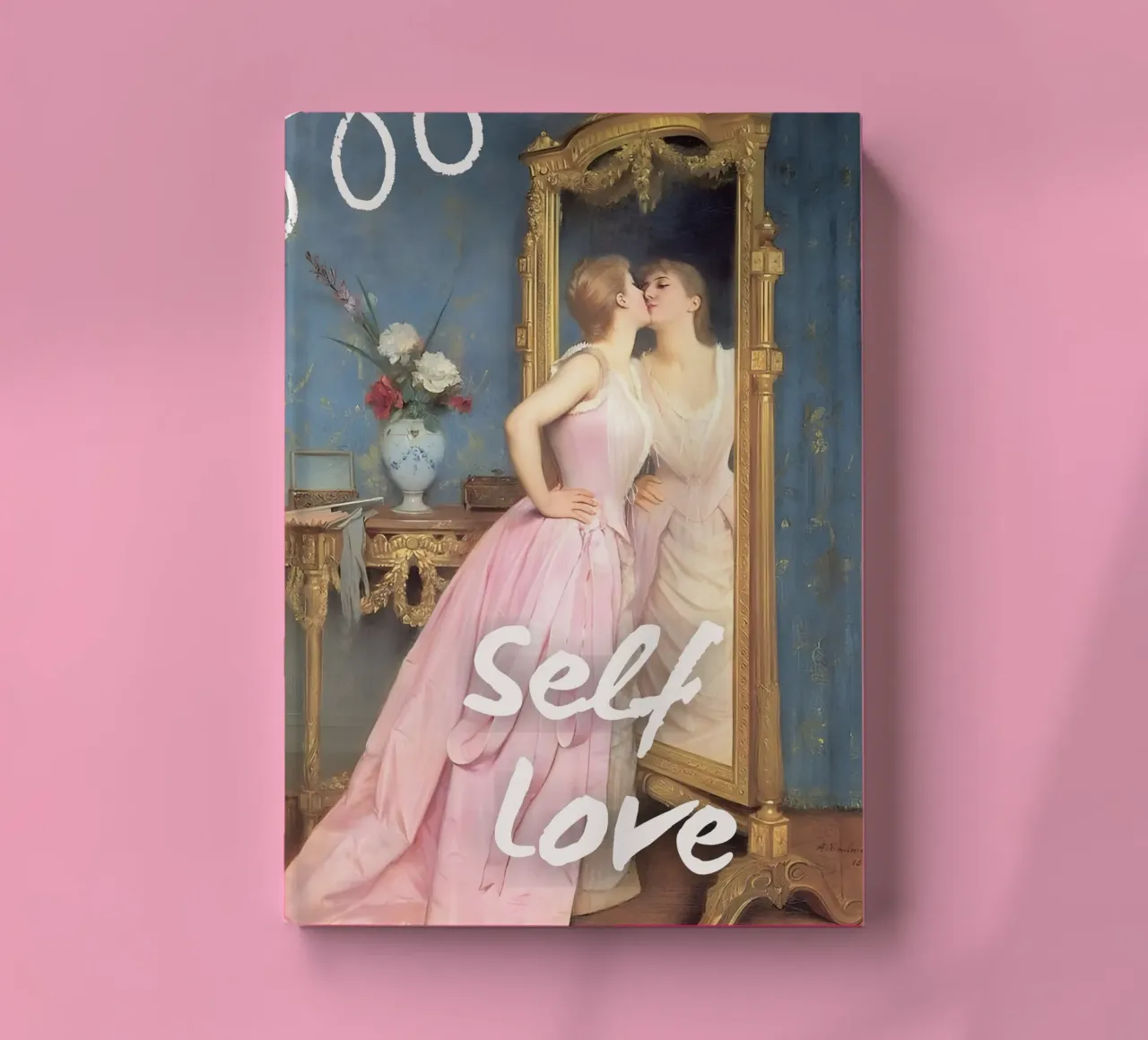 "Self Love Reflection" - Remix classique, Pop Art, Empowerment carnet de notes de NorwesClub
