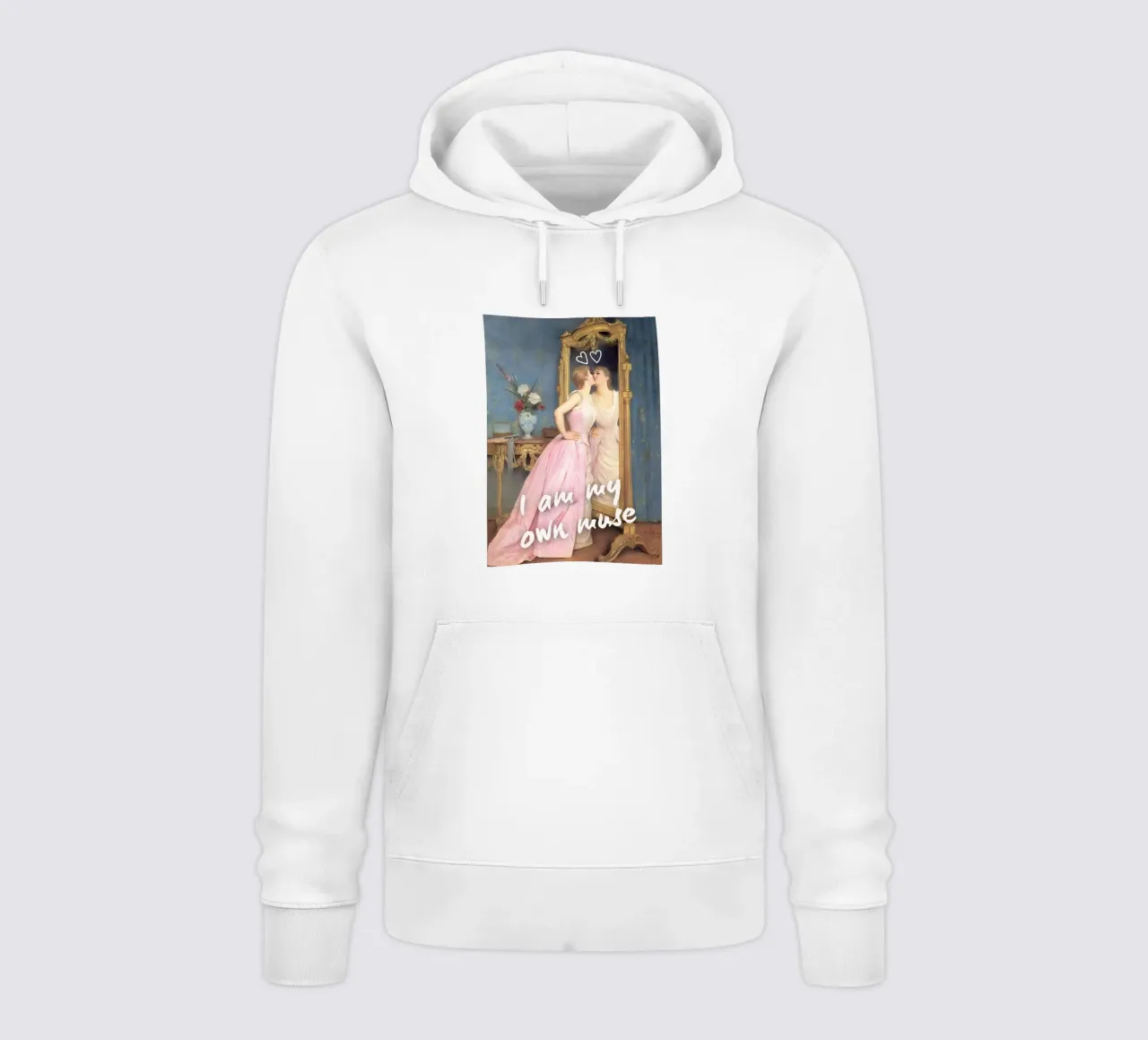 "My Own Muse" - Remix classico, Pop Art, Empowerment, Feminin felpa con cappuccio da NorwesClub