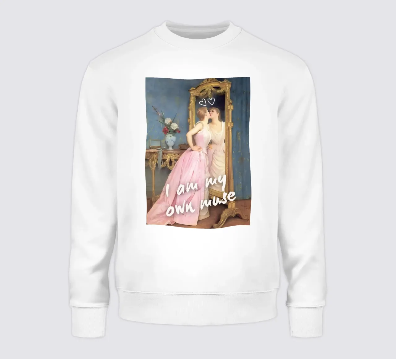 "My Own Muse" - Remix classico, Pop Art, Empowerment, Feminin felpa da NorwesClub
