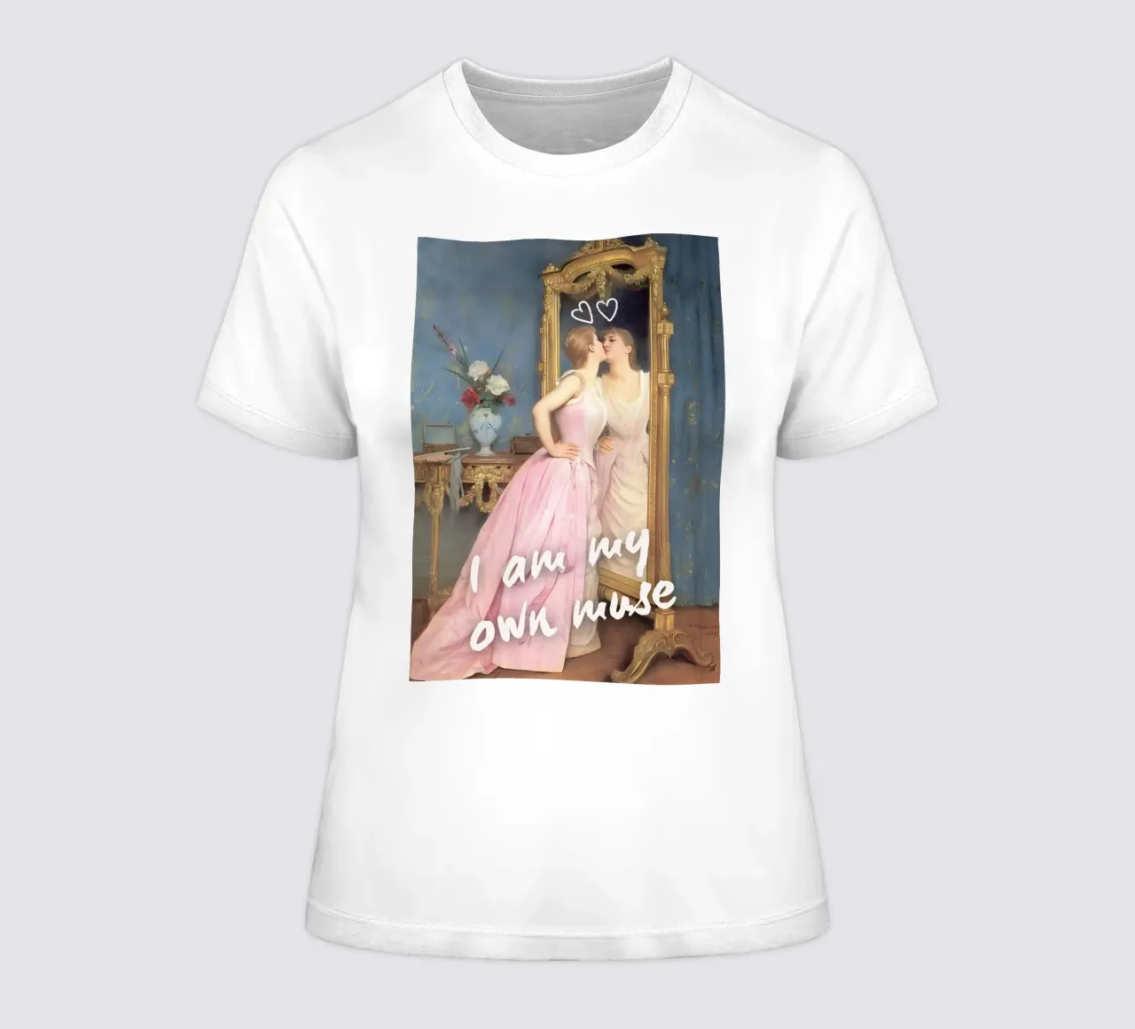 "My Own Muse" - Remix classico, Pop Art, Empowerment, Feminin t-shirt da donna da NorwesClub