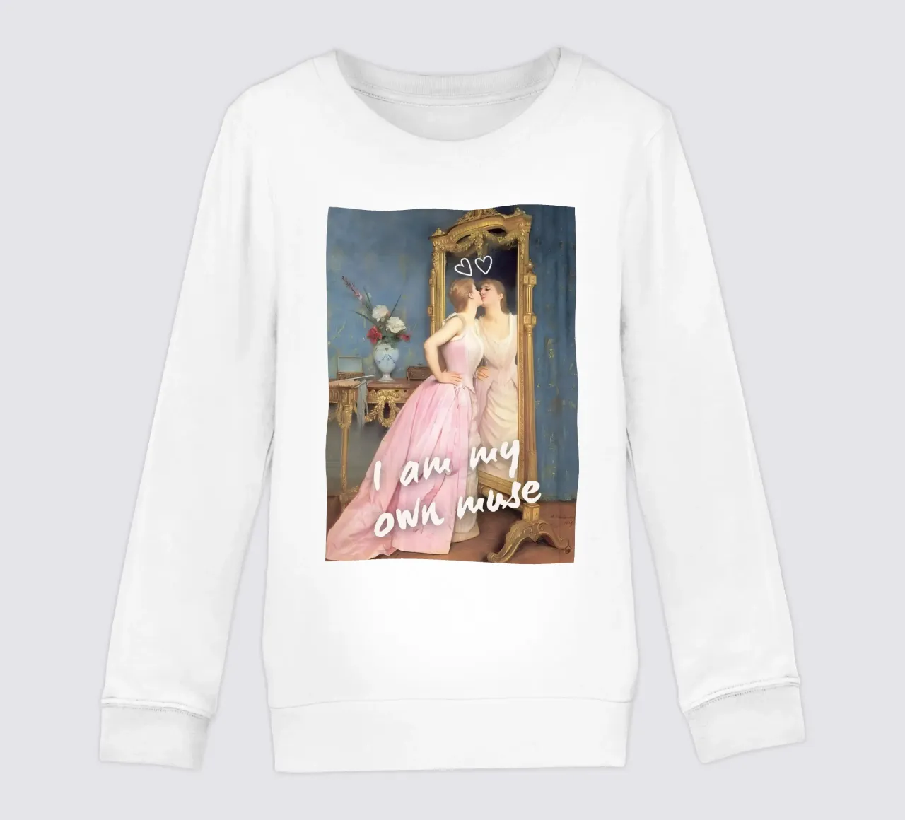 "My Own Muse" - Remix classico, Pop Art, Empowerment, Feminin felpa bambino da NorwesClub
