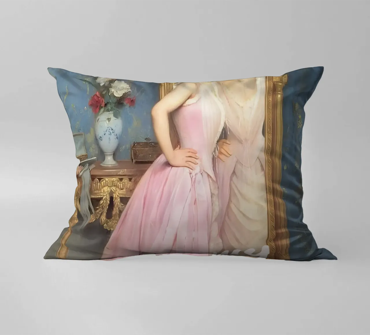 "My Own Muse" - Remix classico, Pop Art, Empowerment, Feminin cuscino da NorwesClub