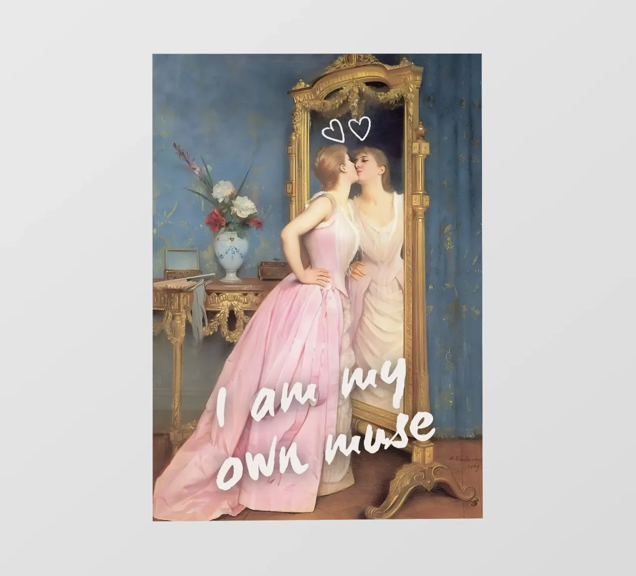 "My Own Muse" - Remix classico, Pop Art, Empowerment, Feminin pellicola backlit da NorwesClub