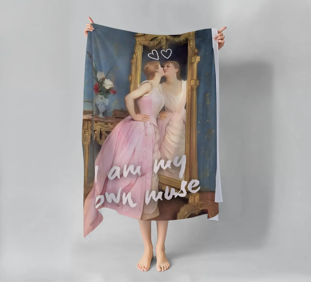 "My Own Muse" - Remix classico, Pop Art, Empowerment, Feminin telo mare da NorwesClub