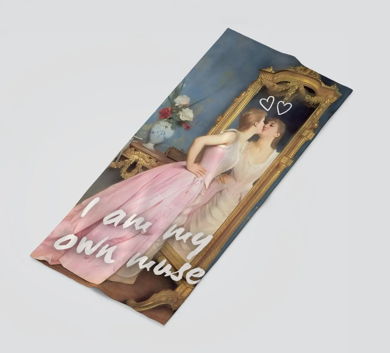 "My Own Muse" - Remix classico, Pop Art, Empowerment, Feminin telo mare da NorwesClub