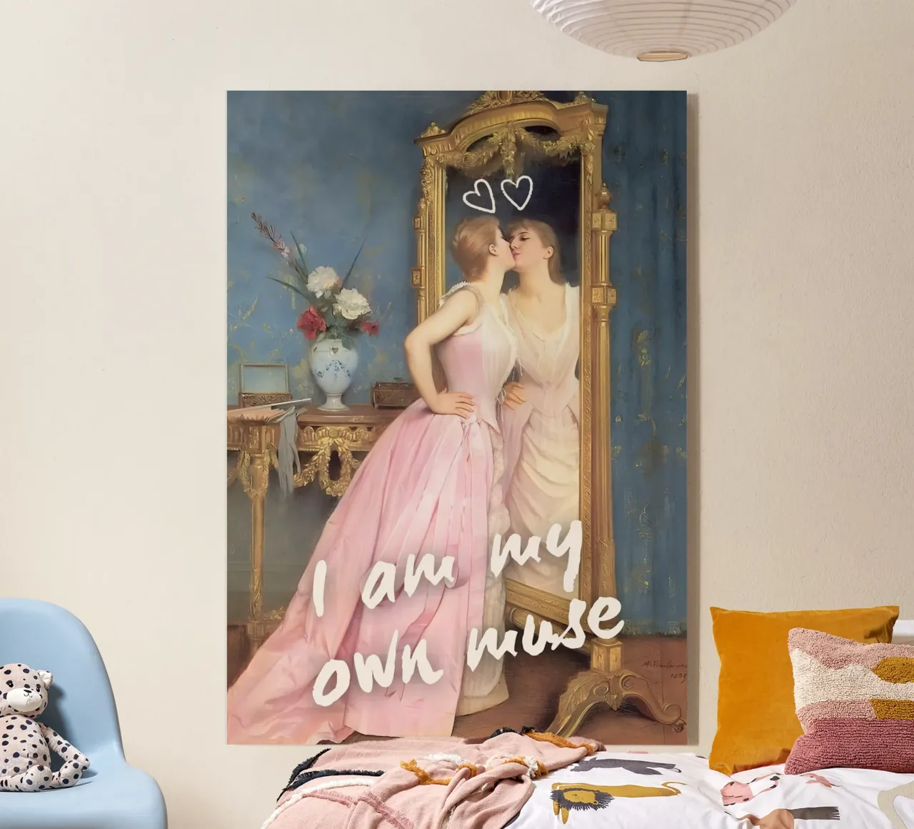 "My Own Muse" - Remix classico, Pop Art, Empowerment, Feminin plexiglass da NorwesClub