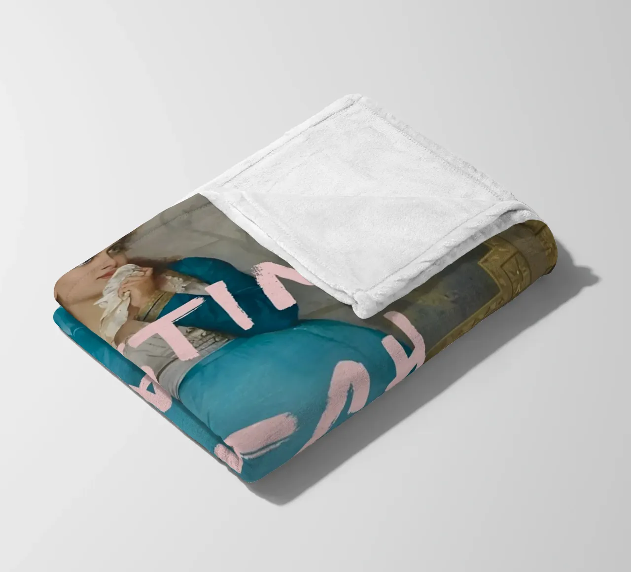 "Faccia da stronza a riposo" - Pop Art, Remix classico, Umoristico, Tre coperta in pile da NorwesClub