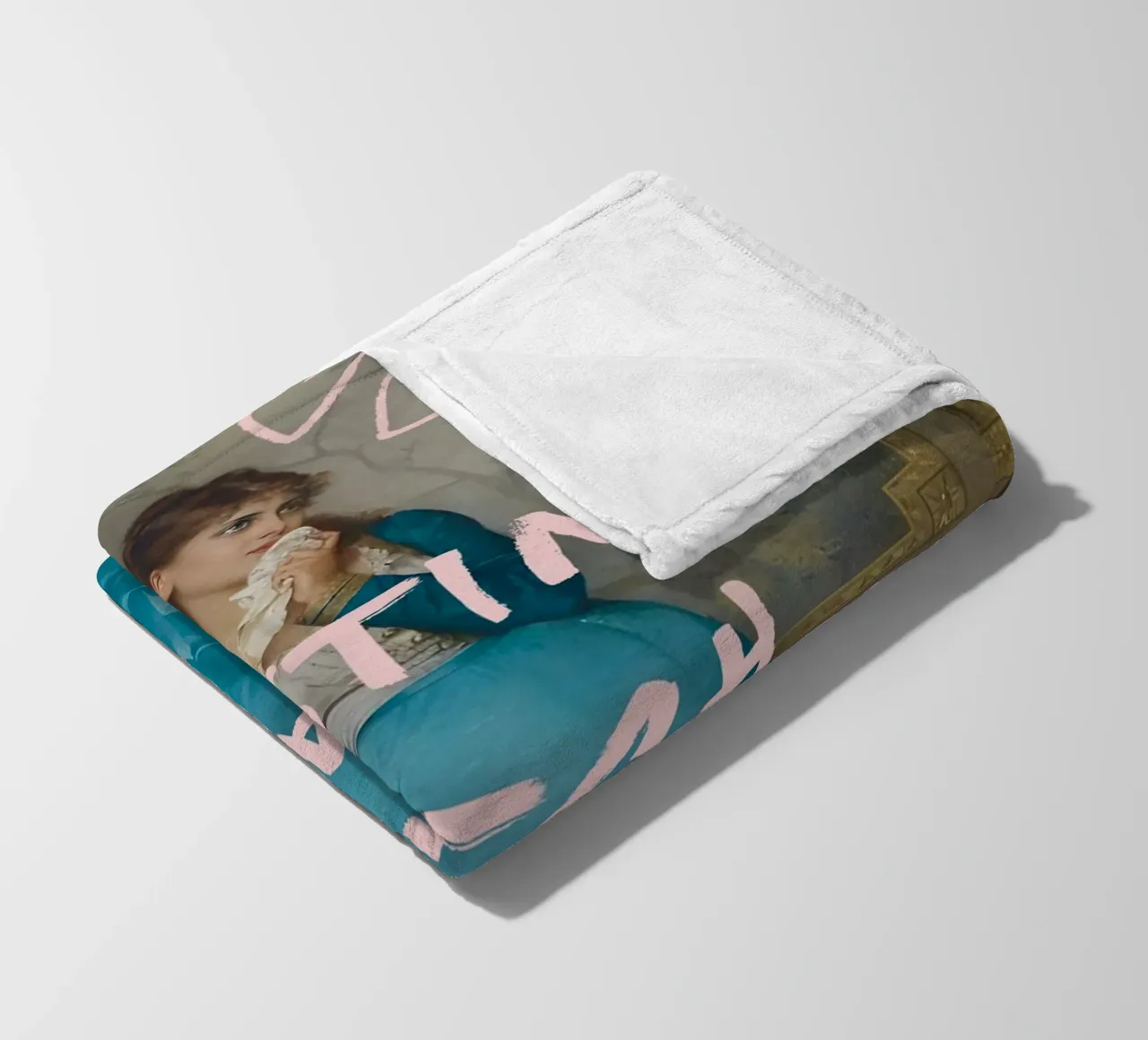 "Faccia da stronza a riposo" - Pop Art, Remix classico, Umoristico, Tre coperta in pile da NorwesClub