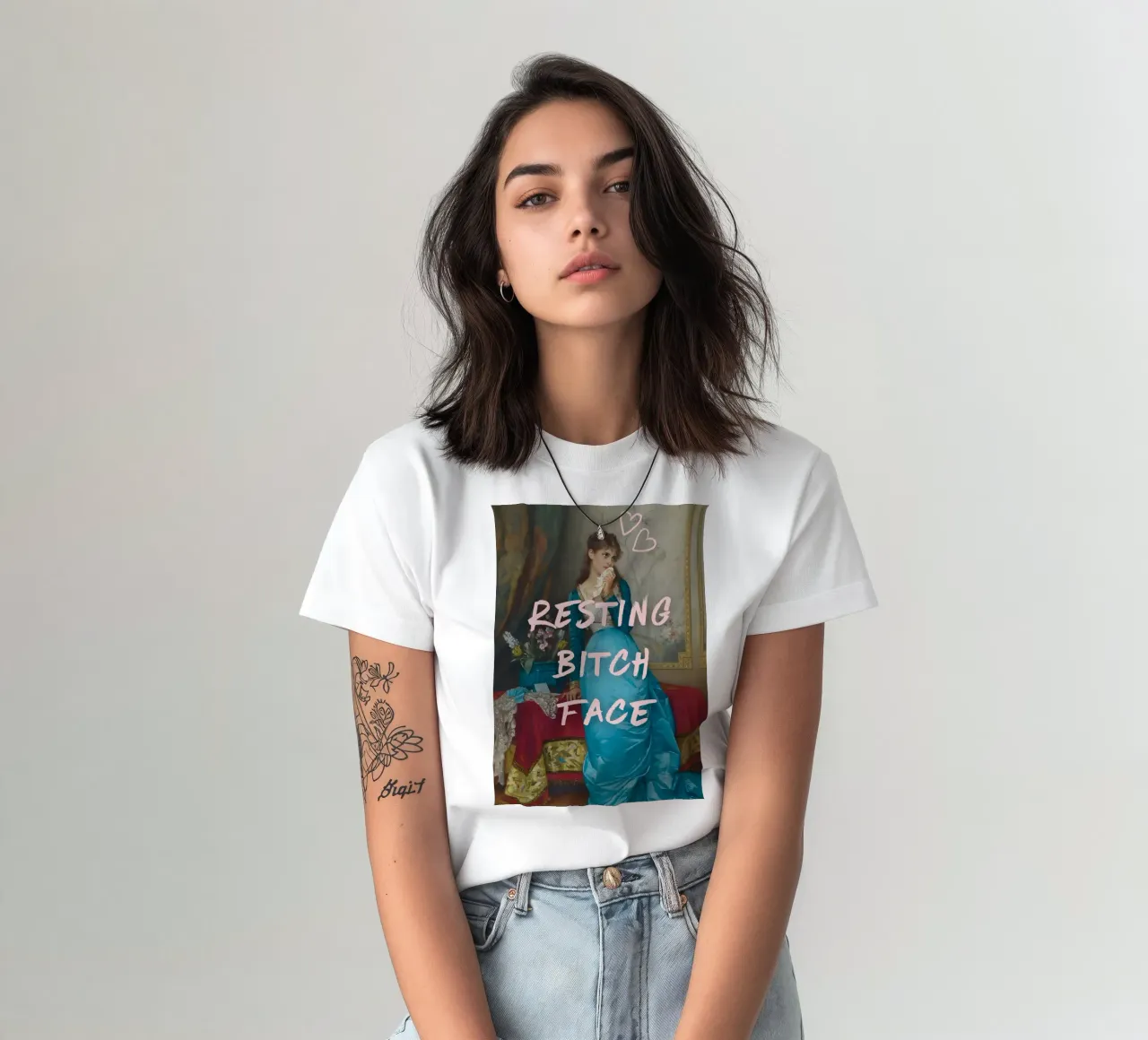 "Faccia da stronza a riposo" - Pop Art, Remix classico, Umoristico, Tre t-shirt da NorwesClub