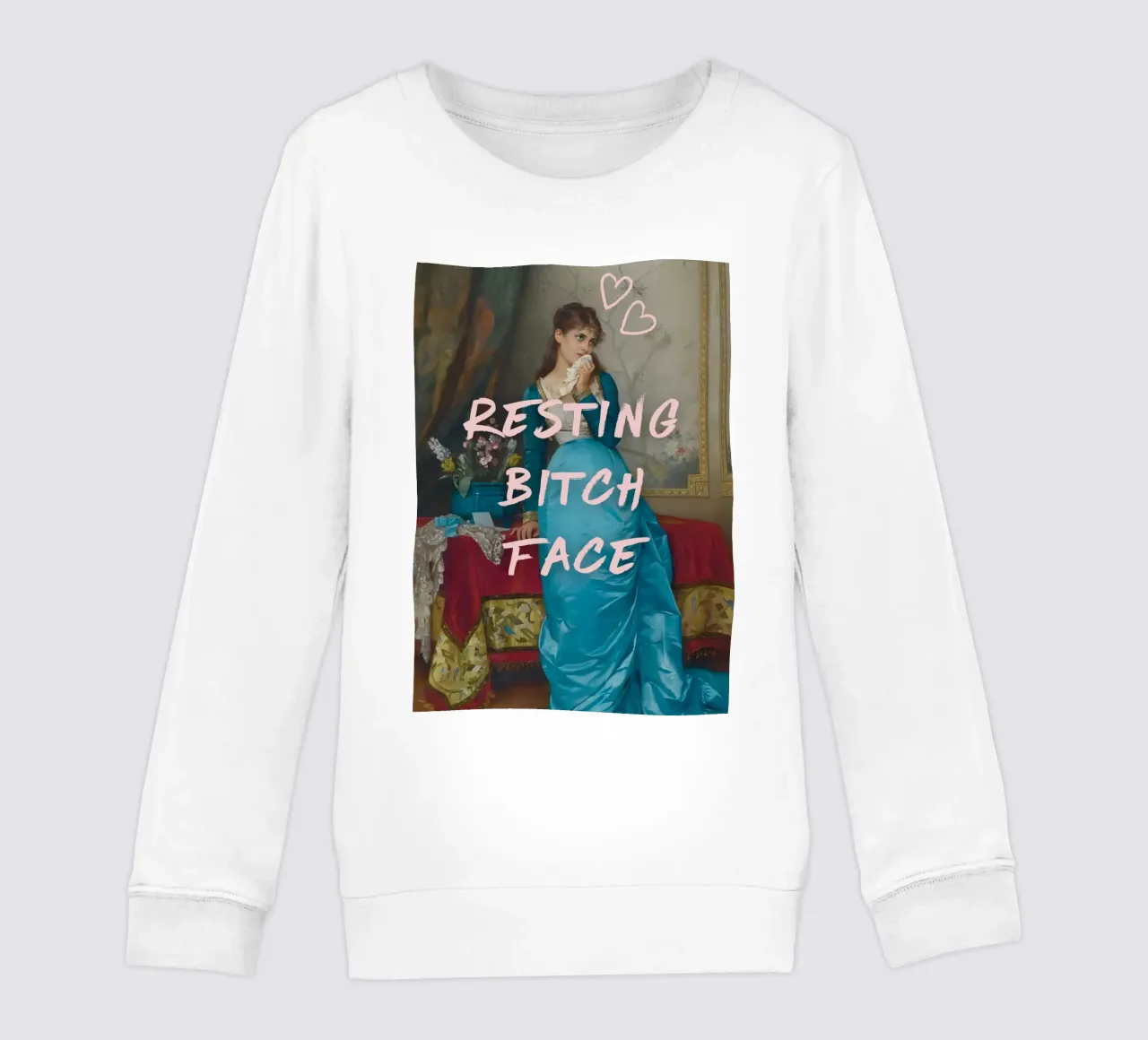 "Faccia da stronza a riposo" - Pop Art, Remix classico, Umoristico, Tre felpa bambino da NorwesClub