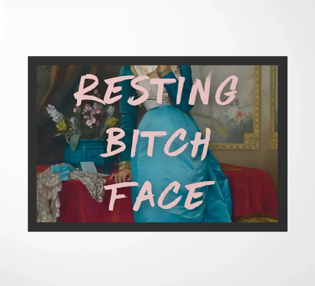 "Faccia da stronza a riposo" - Pop Art, Remix classico, Umoristico, Tre zerbino da NorwesClub