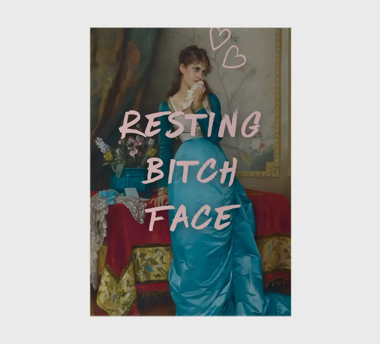 "Faccia da stronza a riposo" - Pop Art, Remix classico, Umoristico, Tre diario da NorwesClub