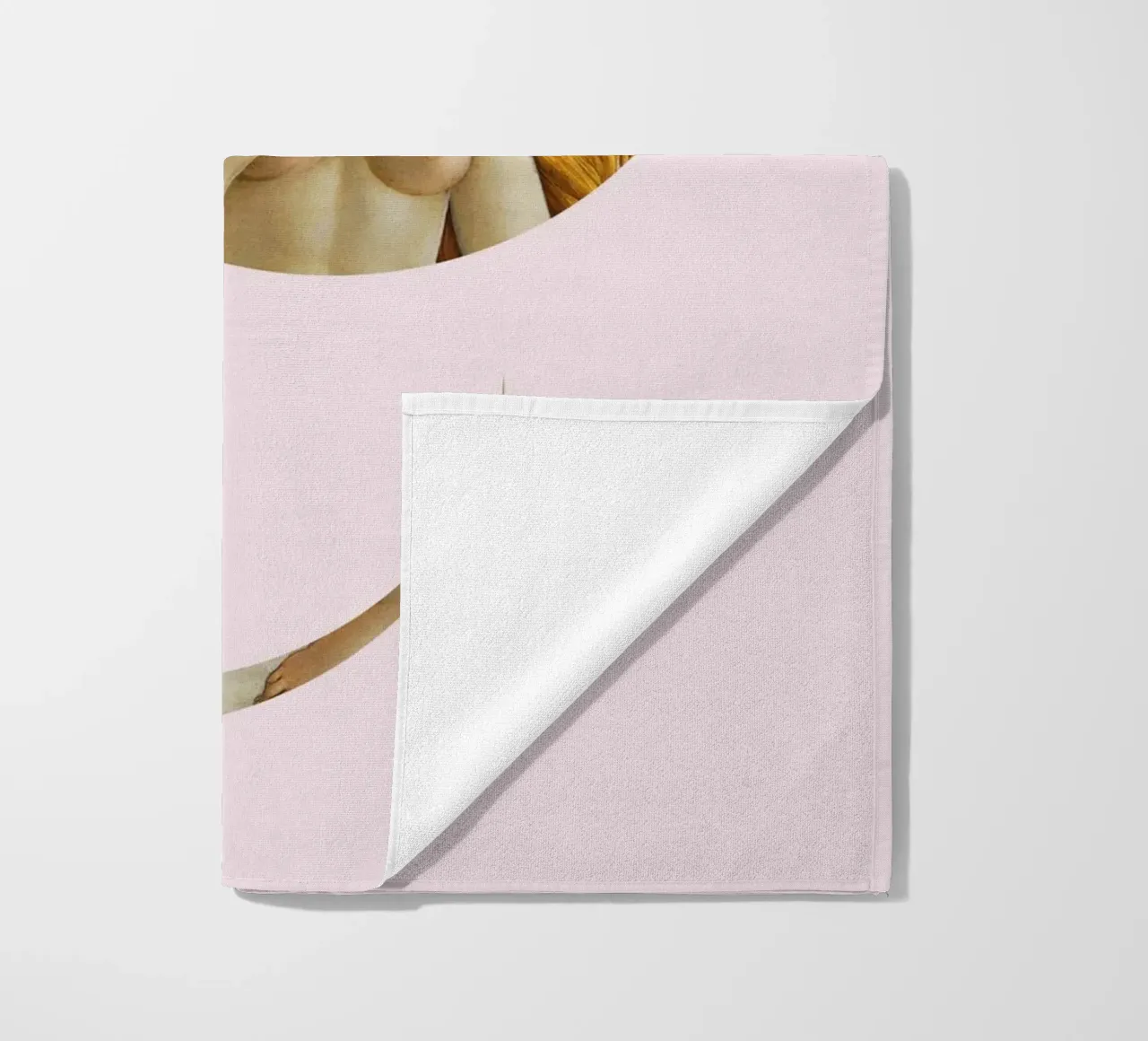 "Venus Reborn" - Botticelli Remix, Minimalista, Dea, Rosa telo mare da NorwesClub