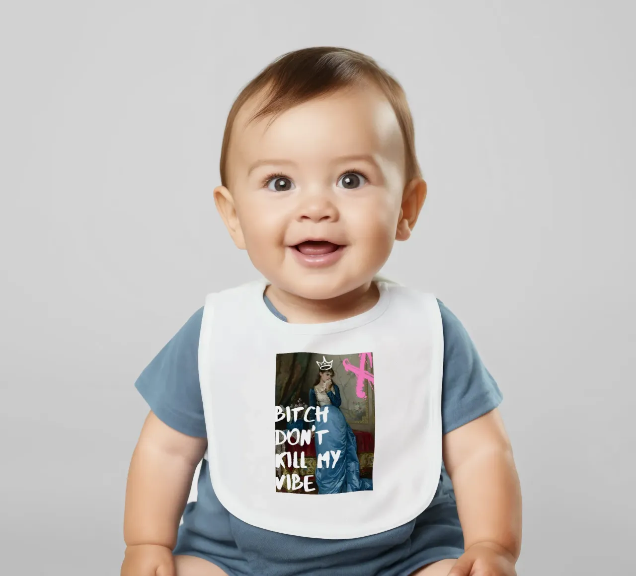 "Don't Kill My Vibe" - Pop Art, Remix classico, Empowerment, bavaglino da NorwesClub