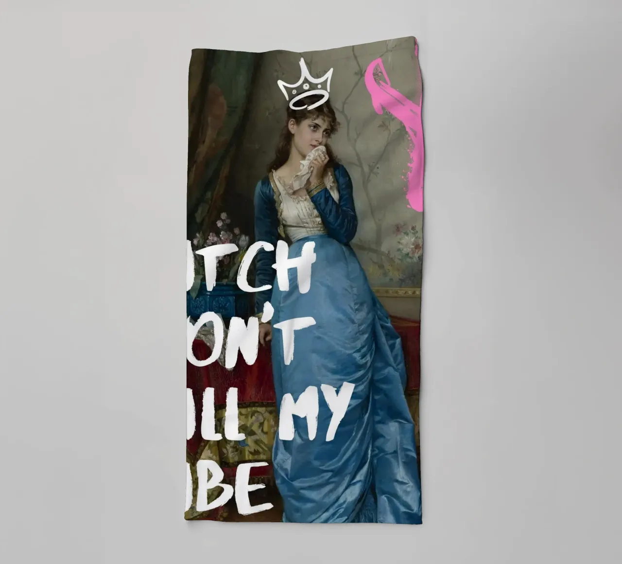 "Don't Kill My Vibe" - Pop Art, Remix classico, Empowerment, asciugamano da bagno da NorwesClub
