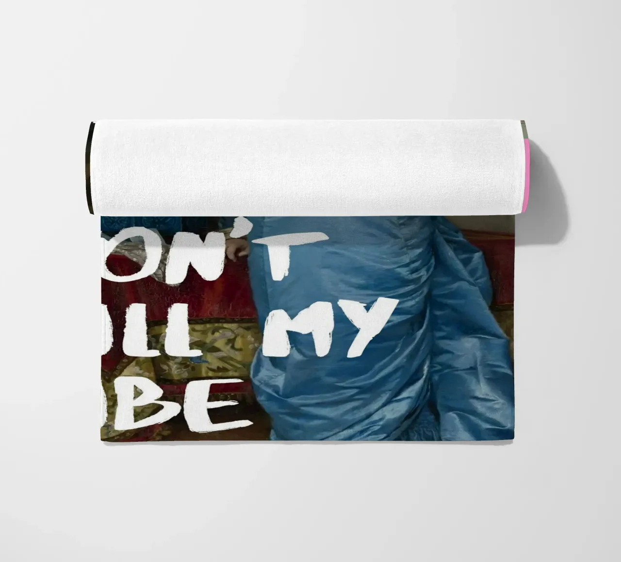 "Don't Kill My Vibe" - Pop Art, Remix classico, Empowerment, telo mare da NorwesClub