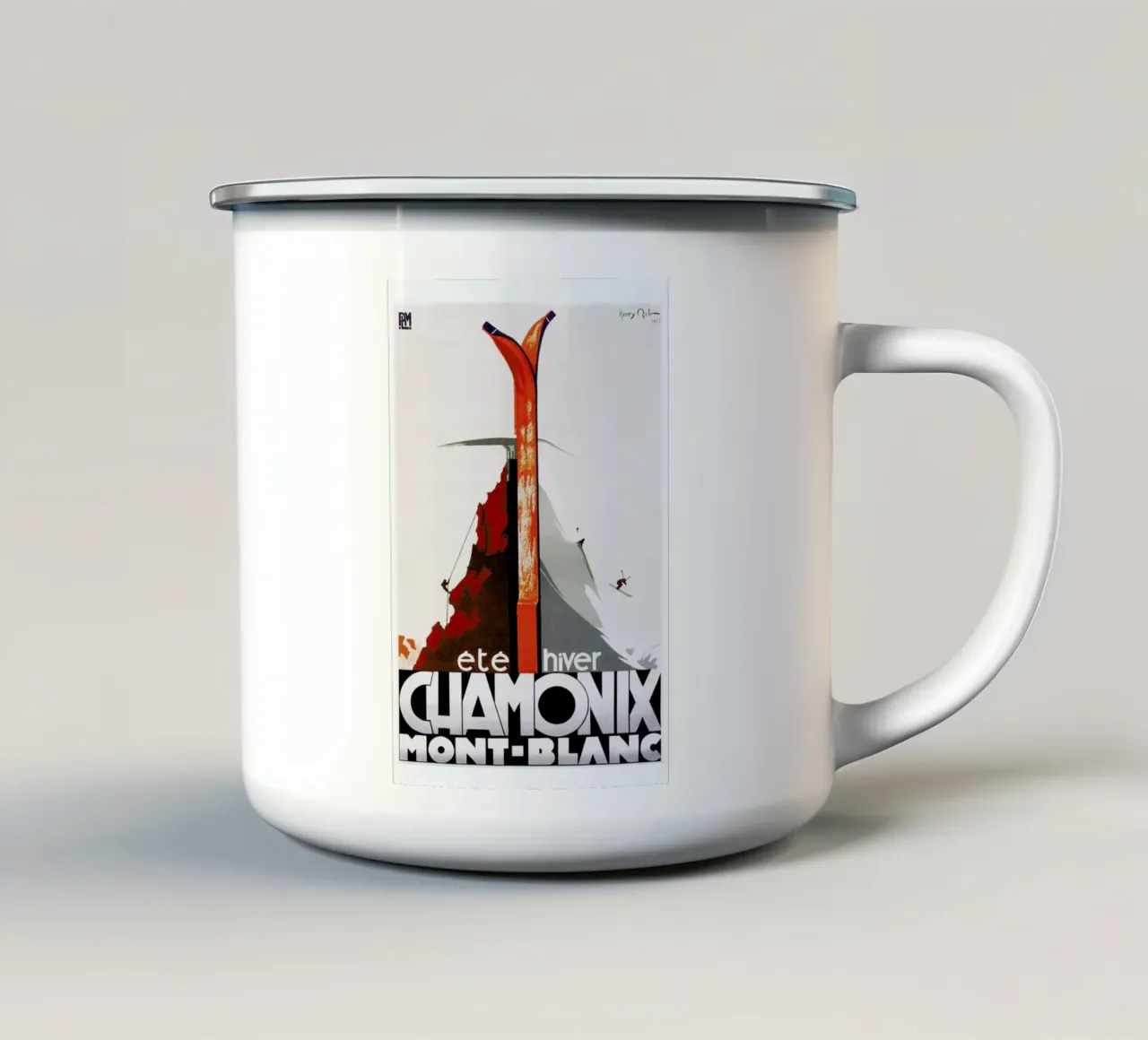 france1 tazza in smalto da Robert Livingston