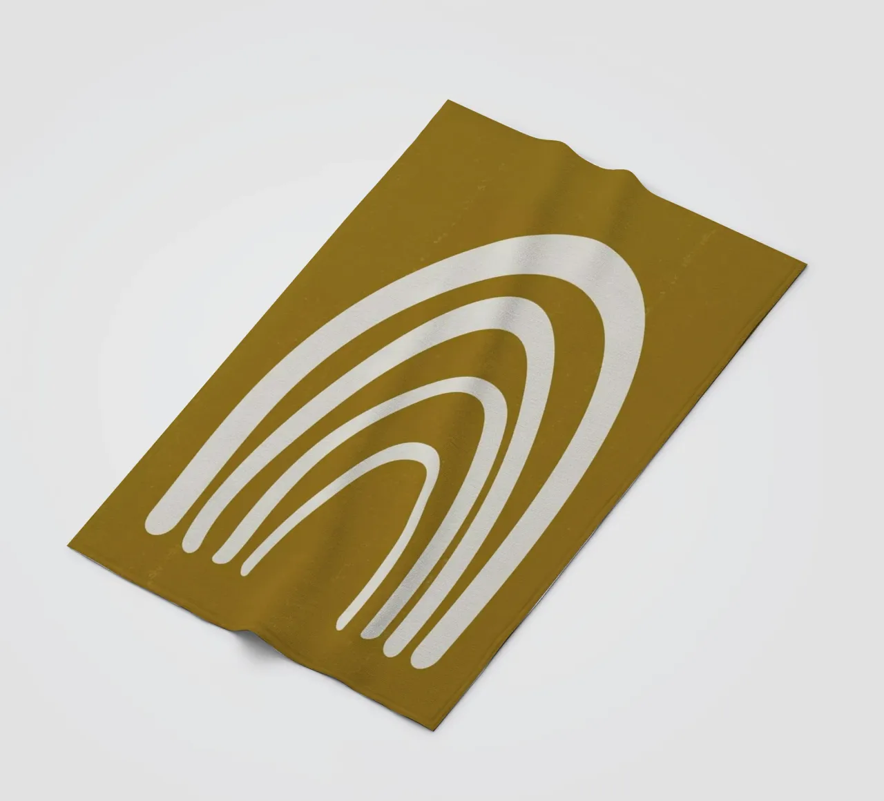 Rainbow fleece blanket by Pure