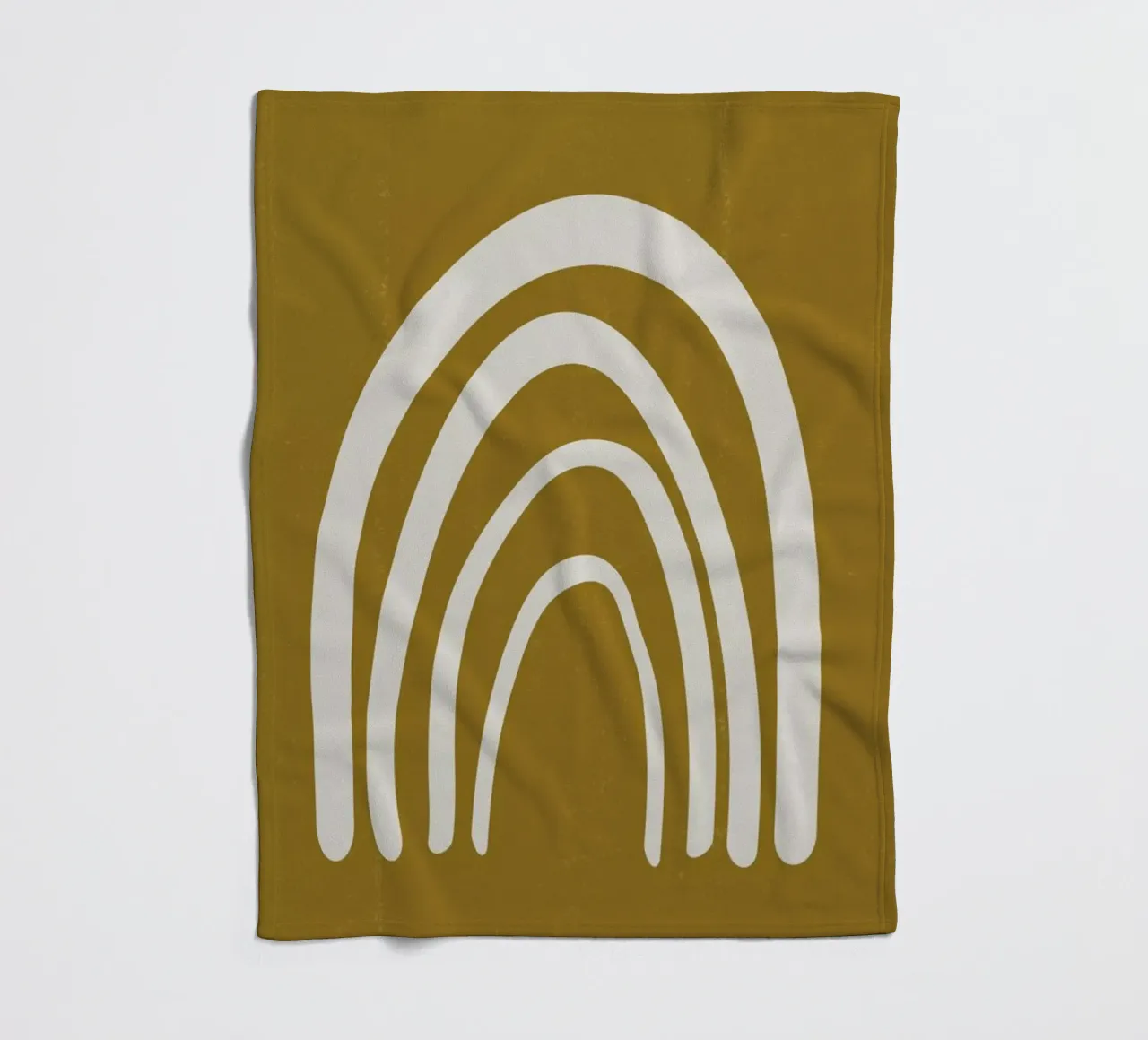 Rainbow fleece blanket by Pure