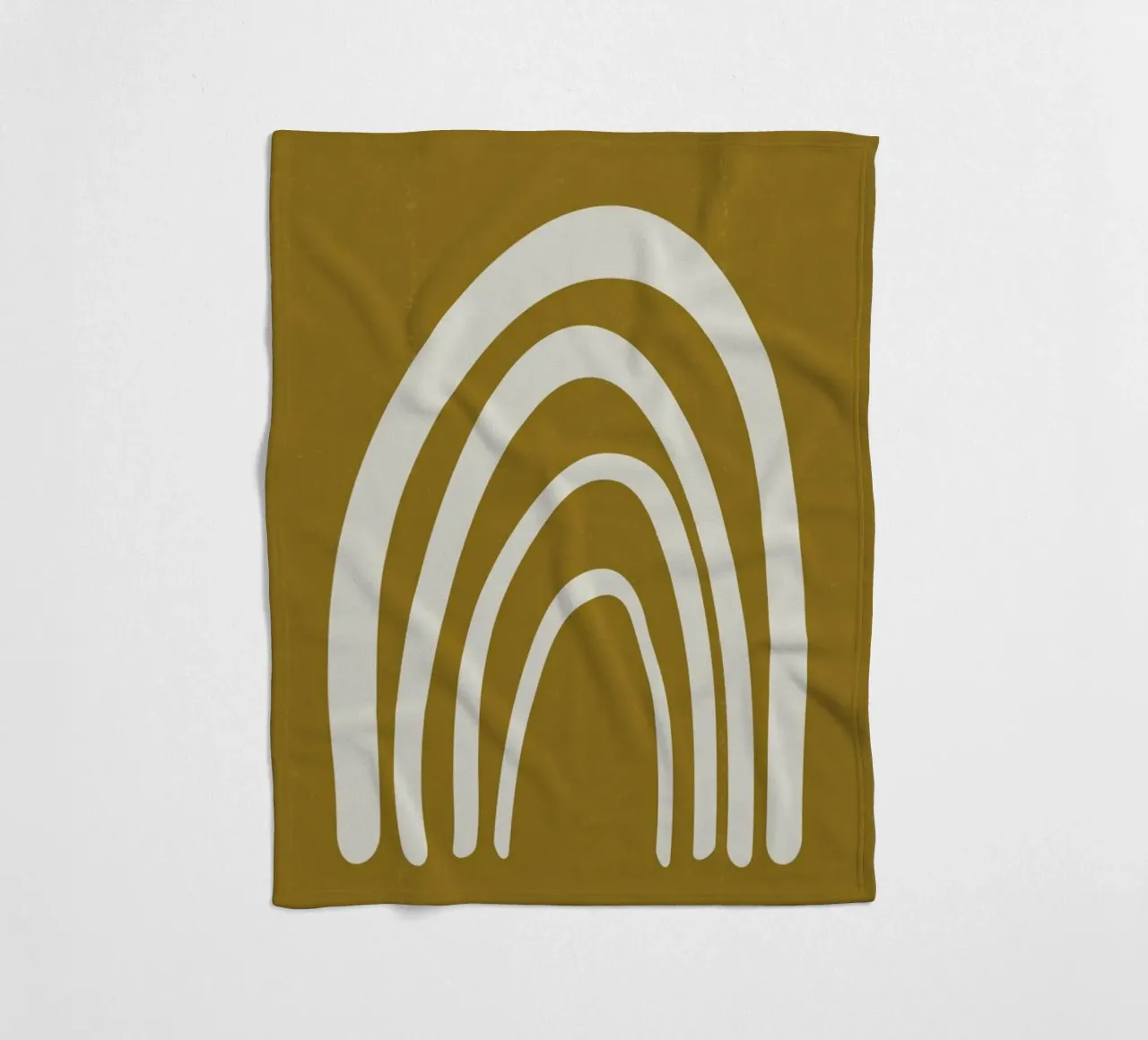 Rainbow fleece blanket by Pure