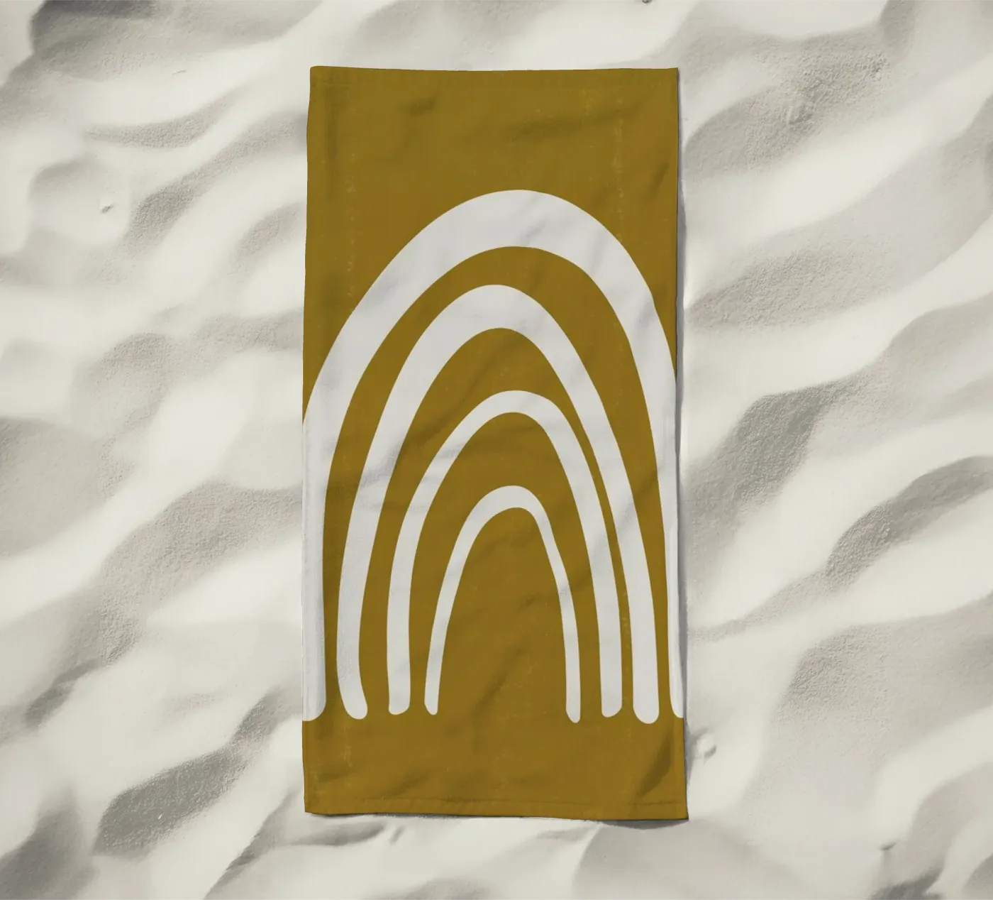 Rainbow strandhanddoek van Pure