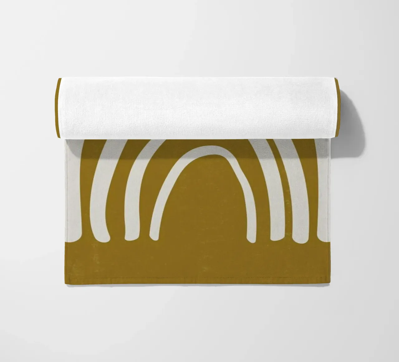Rainbow beach towel by Pure