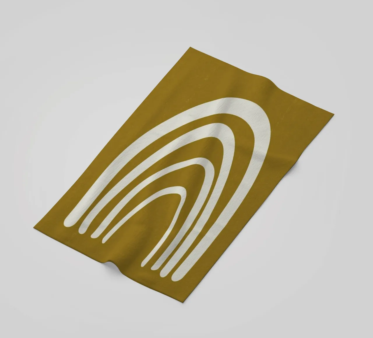 Rainbow beach towel by Pure