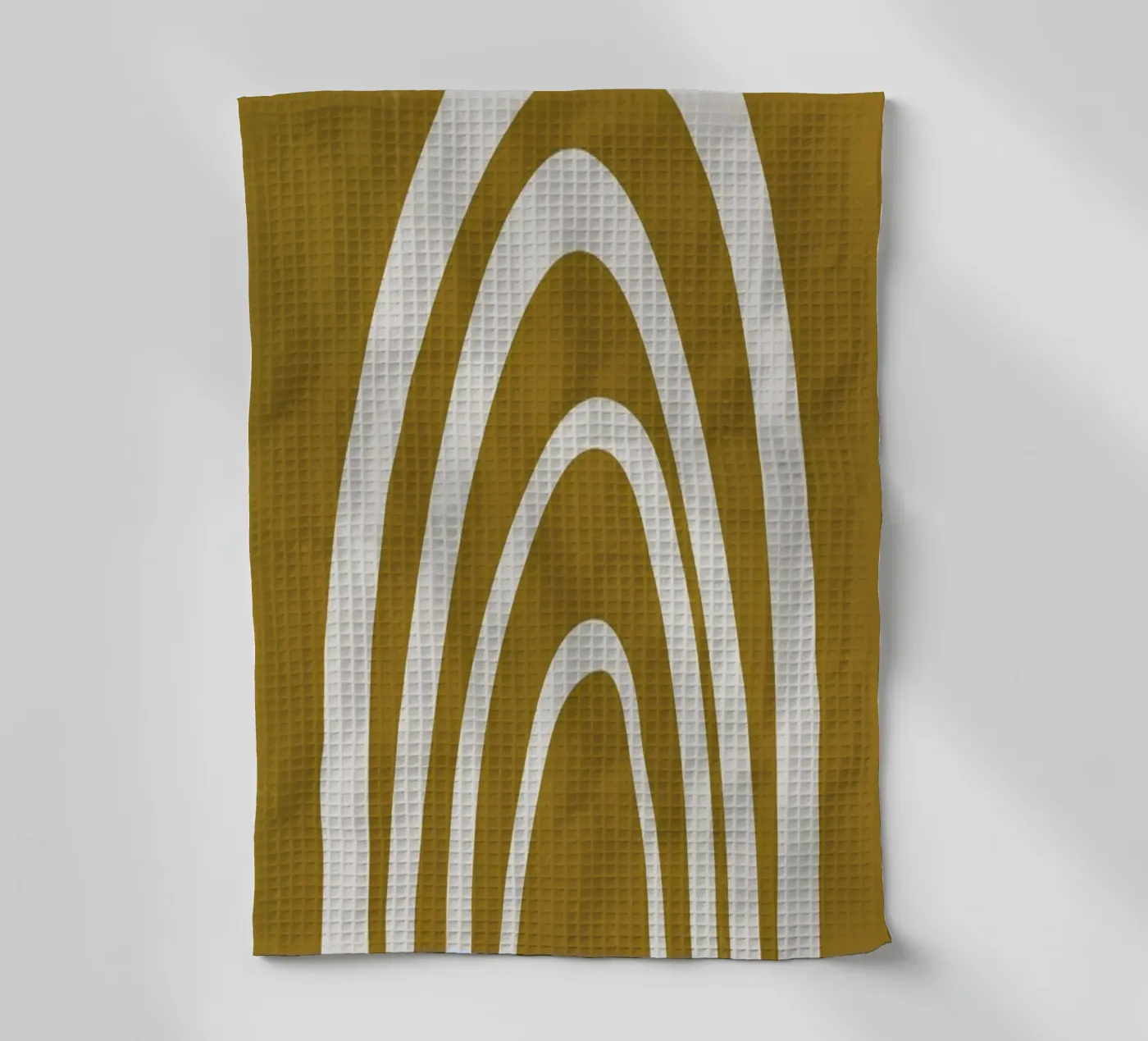 Rainbow tea towel by Pure