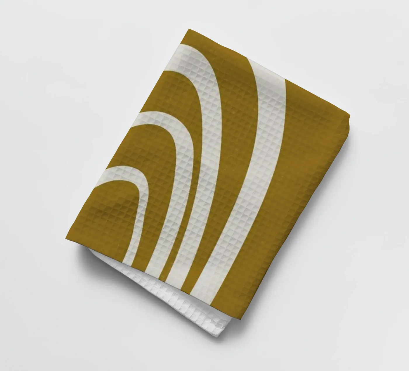 Rainbow tea towel by Pure