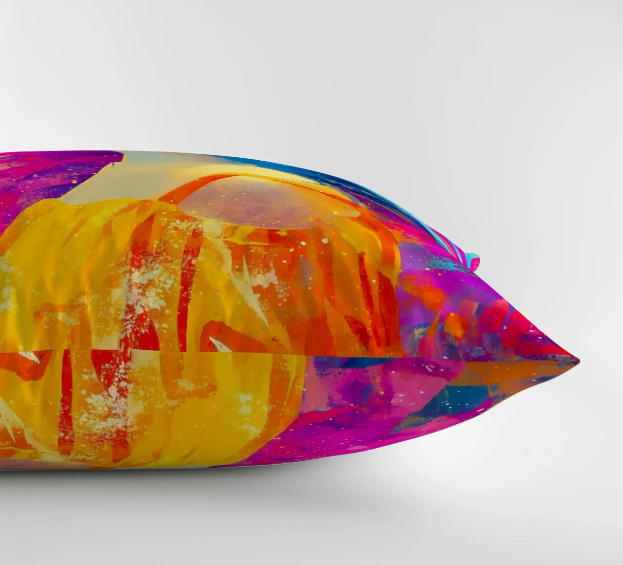 Summer chillout decorative cushion by Justyna Jaszke JBJart